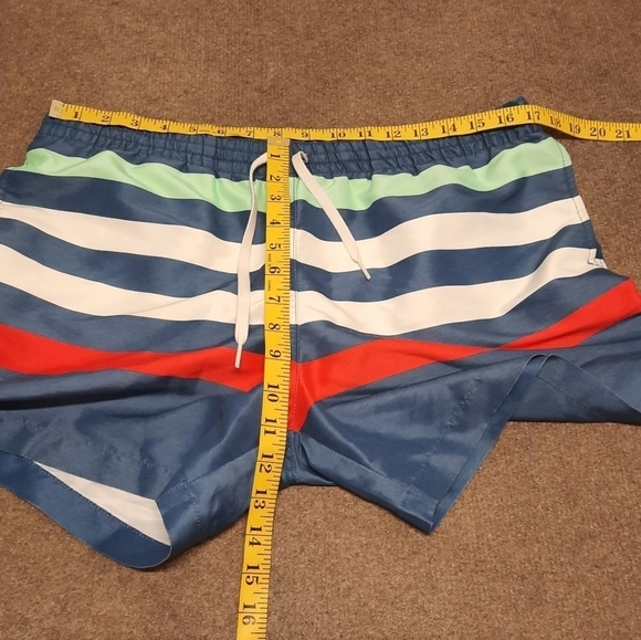 CHUBBIES (Men's Large) Striped Swim Trunks "Me Likey the Stripey" - Picture 9 of 10